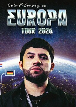 Cartel de Luis R Conriquez en Barcelona